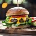 Burger végétarien gourmand
